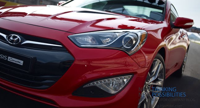  Hyundai Offers us our First Official Look at the 2013 Genesis Coupe