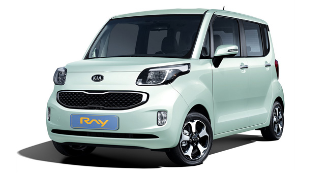 New Kia Ray Mini with Sliding Rear Door Introduced in South Korea