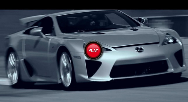  Video: First Lexus LFA Available to the Public hits the Road Atlanta Track