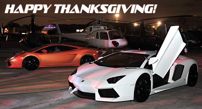  Happy Thanksgiving from Everyone at Carscoop!