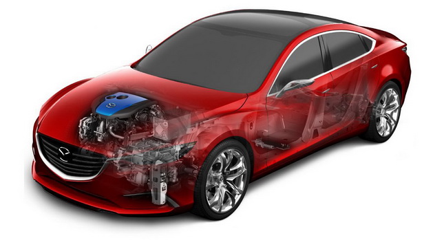  Mazda Develops i-ELOOP Capacitor-Based Regenerative System, Debuts on Takeri Concept