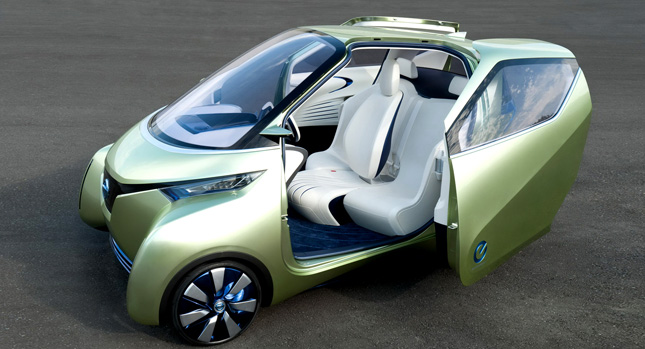  Tokyo Show Preview: New Nissan PIVO 3 Concept is a Leaf for Three