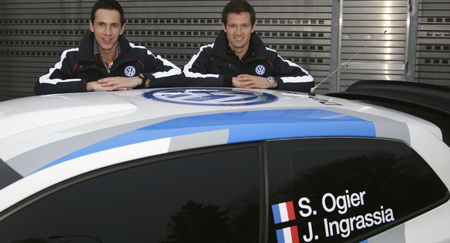  VW Signs WRC's Hottest New Driver, Sebastien Ogier, for its 2013 Assault [with Video]