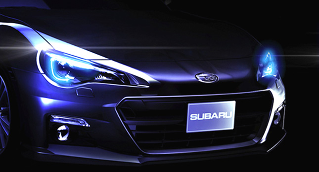  Subaru Teases Production BRZ Coupe Ahead of Tokyo Motor Show