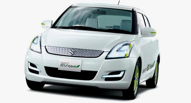  Tokyo Show Preview: Suzuki Swift EV Hybrid Takes a Page from the Chevy Volt