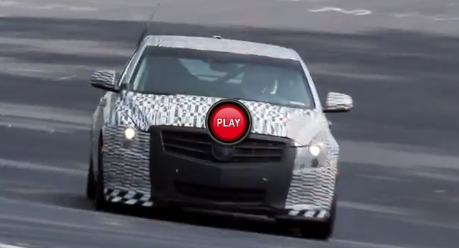  We Already Know What You Did Last Summer: New Video of 2013 Cadillac ATS at the ‘Ring