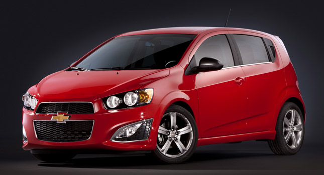  New 2013 Chevrolet Sonic RS is All Show, Little Go, will Debut in Detroit