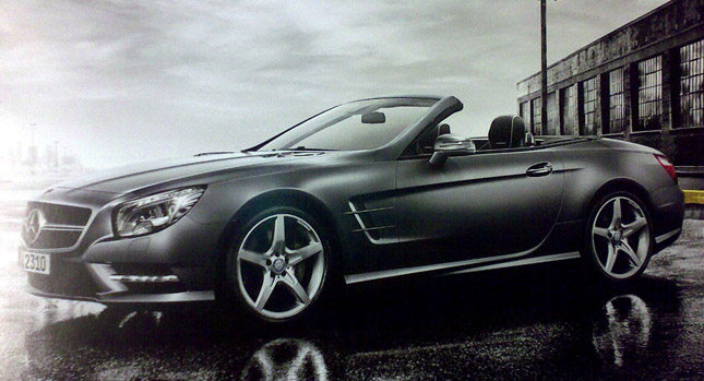  2013 Mercedes-Benz SL Roadster Brochure Scans Leak onto the Web