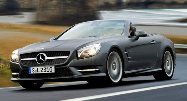  Official Photos of 2013 Mercedes-Benz SL Roadster Hit the Web