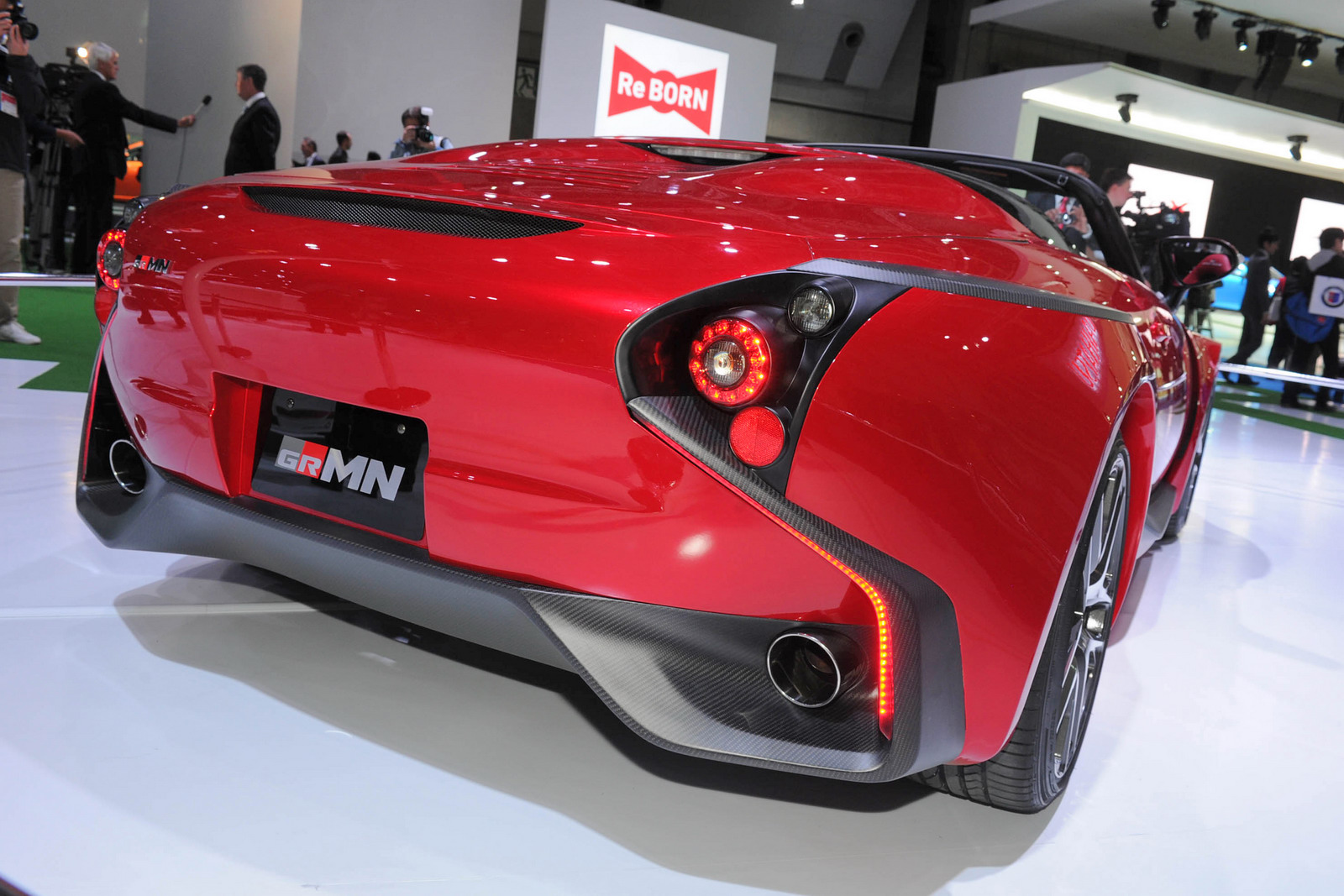 Toyota's MR2 Based GRMN SPORTS HYBRID Concept II gets its Motorshow ...