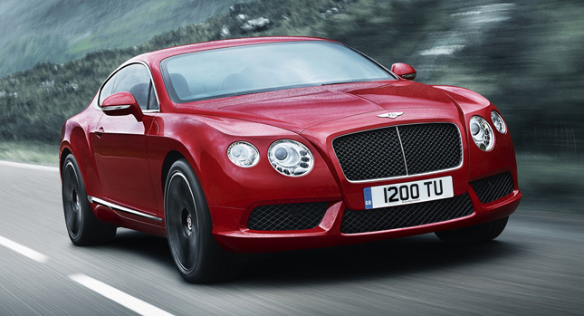  New Bentley Continental V8 Range Revealed, will Debut at the Detroit Motor Show