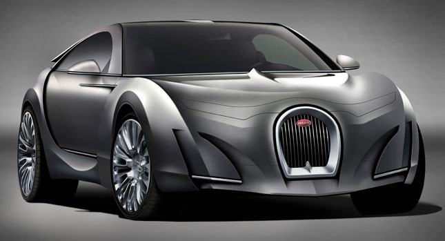  An Alternative Concept for a Bugatti Super Sedan by Dejan Hristov