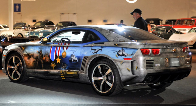  GM to Donate Proceeds from Military Tribute Camaro to Veterans Program