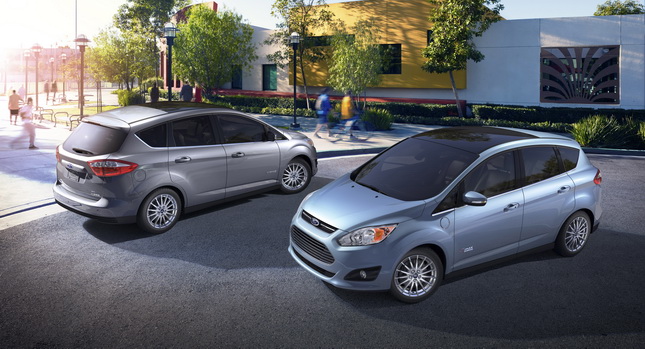  Ford Introduces C-MAX Hybrids, Claims They Outperform Toyota's Prius and Prius V