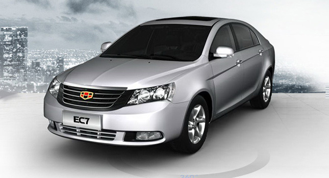  China's Geely to Enter UK Market in 2012 with £10,000 Emgrand EC7