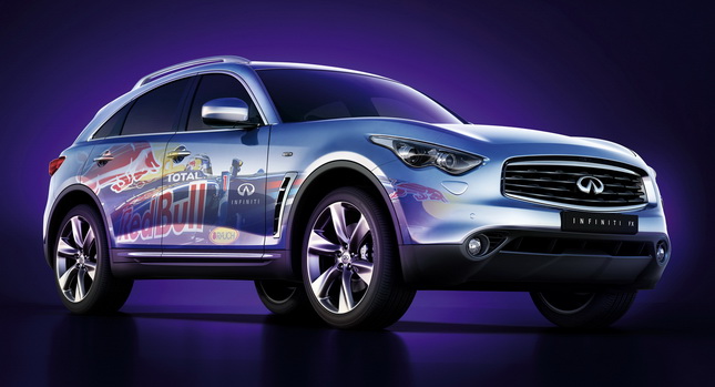 Infiniti Offers Select FX European Buyers a Chance to See the Inner Workings of Red Bull F1 Team