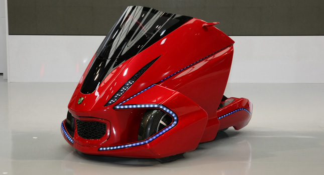  Tokyo Motor Show Oddities: Kowa Tmsuk's Kobot Electric Trikes[with Video]