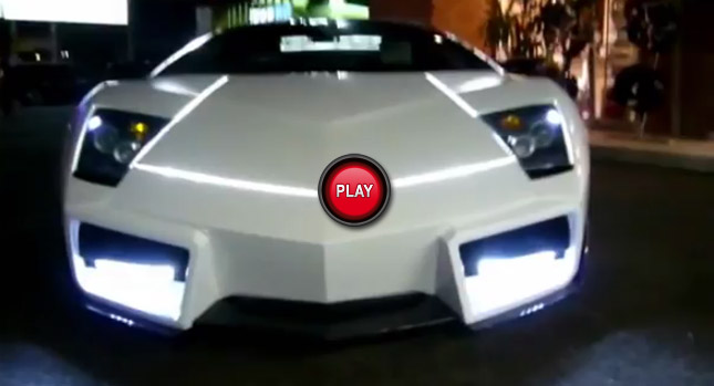  Tron's Legacy: Lamborghini Murcielago Receives an Overdose of LEDs