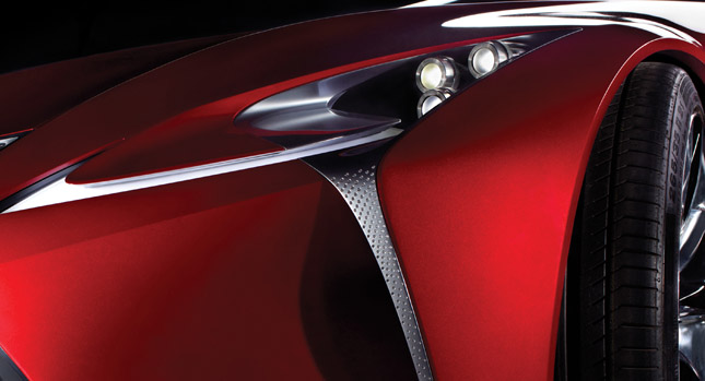  Lexus Teases New Concept Car for 2012 Detroit Motor Show – What Could it be?