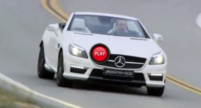  Mercedes-Benz Releases New Video Footage of 2012 SLK 55 AMG