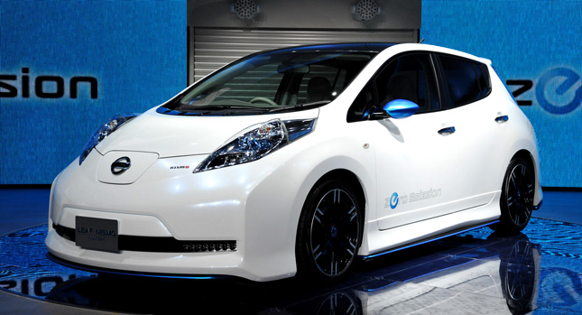  NISMO Adds Some Zing to Nissan Leaf EV with New Concept at Tokyo Motor Show