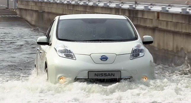 We Didn’t Start the Fire: Nissan Says its Leaf EV Proved its Safety Credentials During Tsunami