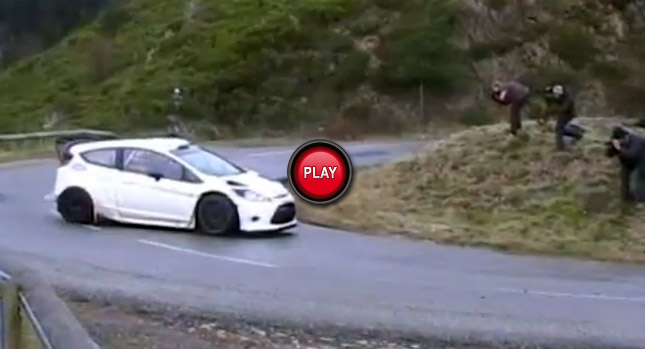  Petter Solberg Completes First Tests in Ford Fiesta RS WRC [Video]