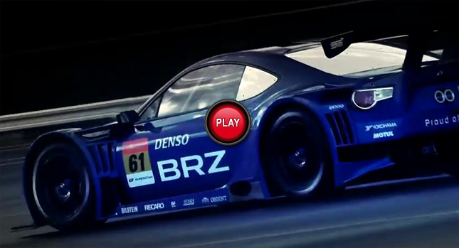  Subaru BRZ GT300 Fires up on the Track: First Official Video
