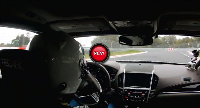  Cadillac Engineers Try to Perfect the 2013 ATS on the Nordschleife [Video]
