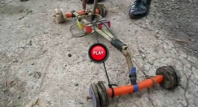  Something to Think About This Christmas: African Boys Make Homemade Toy Car [Video]