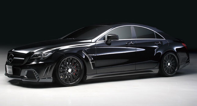  New Mercedes-Benz CLS 63 AMG Murdered Out by Wald International