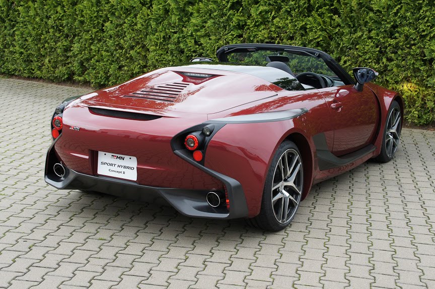 Toyota's MR2 Based GRMN SPORTS HYBRID Concept II gets its Motorshow ...