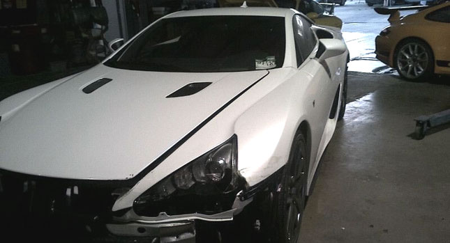  Is this the First Privately Owned Lexus LFA to Crash?