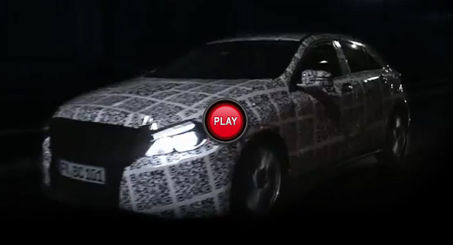  Mercedes-Benz Video Teases 2012 A-Class Hatch, Launches New Interactive App