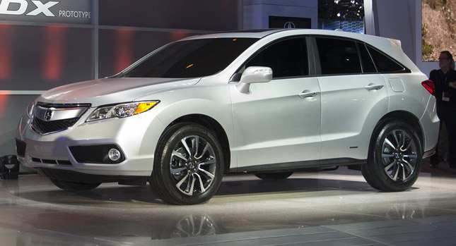  Acura Presents Redesign 2013 RDX "Prototype", Ditches Turbocharged Four for a V6