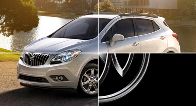  2013 Buick Encore Small SUV Puzzle Continues with Third Shot