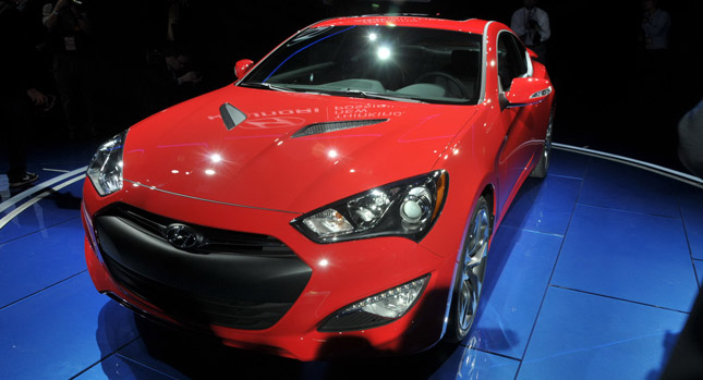  2013 Hyundai Genesis Coupe Makes its U.S. Debut, gets 348HP V6 and 274HP 2.0L Turbo [Videos]