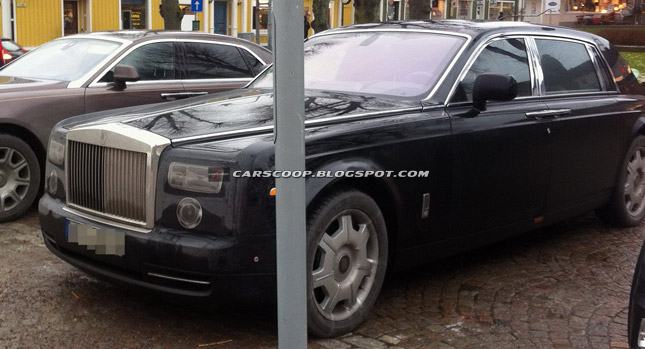  Scoop: Rolls Royce Phantom gets Ready for its First Facelift