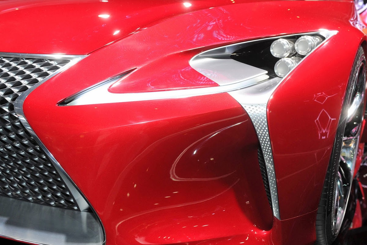Lexus LF-LC Sports Coupe Concept Bows at the Detroit Auto Show [38