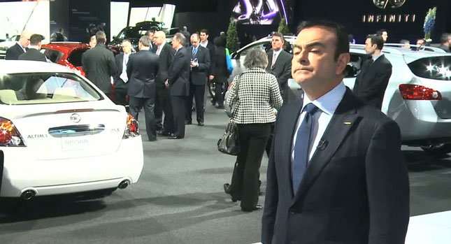  Carlos Ghosn Talks About Moving Production Overseas, Mercedes-Benz Alliance