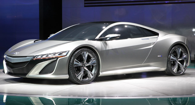  This is the New Acura / Honda NSX Sports Hybrid Concept that will Enter Production by 2015