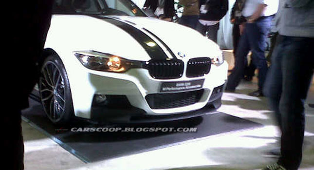  U Spy: 2012 BMW 3-Series F30 Sedan Prepped up with M Performance Parts
