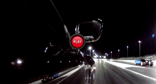  New Footage from Bugatti Veyron 16.4 vs Nissan GT-R R35 Drag Race