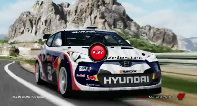  New Hyundai Veloster Turbo Debuts on Forza Motorsport 4