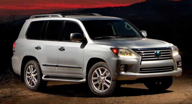  Lexus gives the 2013 LX 570 Luxury SUV a New Face
