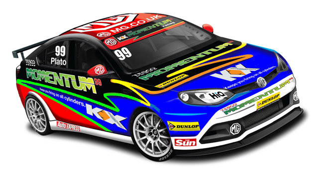  MG Returns to Racing, will Participate in the 2012 BTCC Series