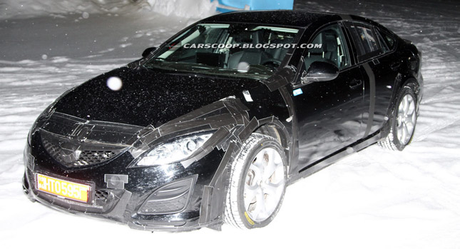  SCOOP: 2014 Mazda6 Test Mule Trying Out its New Hardware