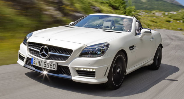  Mercedes-Benz Releases UK Pricing on New SLK 55 AMG