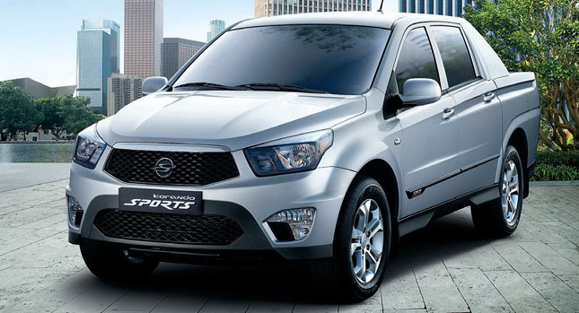  Ssangyong Introduces New Korando Sports in South Korea