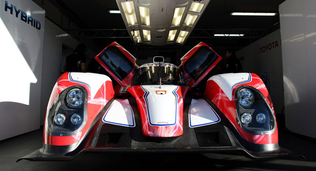  Toyota Introduces its New TS030 Hybrid Le Mans Endurance Racer